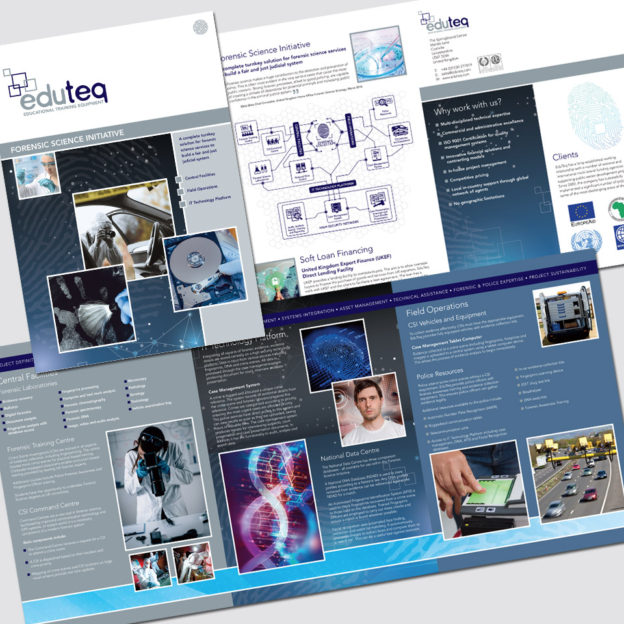 EduTeq Forensic Science Initiative 6 Page Brochure